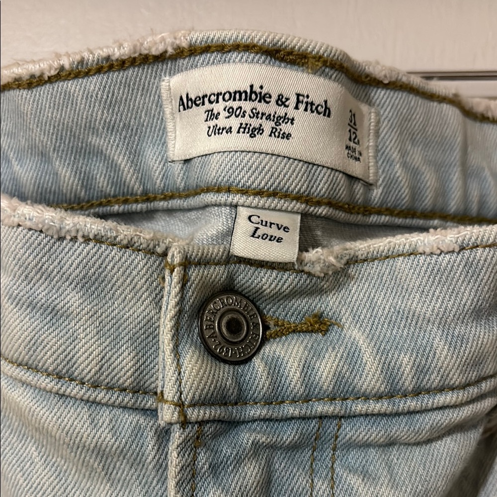 Abercrombie & Fitch Light Blue Jeans